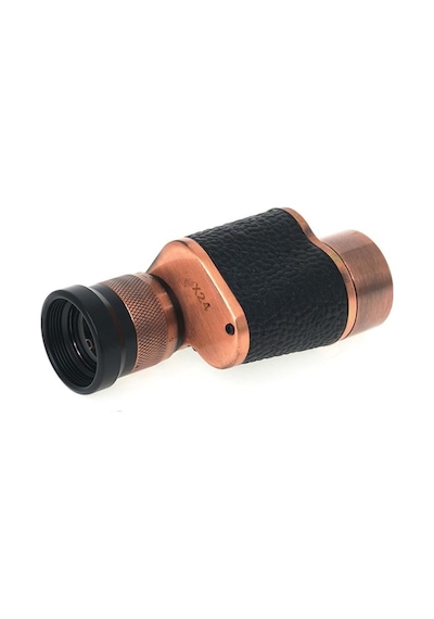 6x24  Baıgısh, Askeri Tarzi Pirinç Ve Deri Kaplamalı, Deri çantalı Monocular Dürbün Prinç Çok Renkli