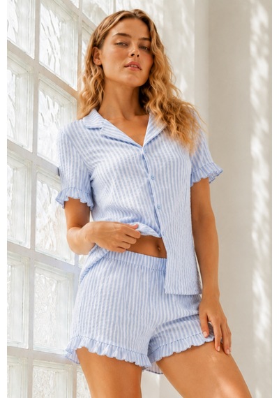 Norcia Sports Kadın Örme Pamuklu Mini Boy Mavi Pijama Takımı Çok Renkli - 929322916 Çok Renkli - 929322916 Çok Renkli Norcia Sports Kadın Örme Pamuklu Mini Boy Mavi Pijama Takımı Çok Renkli - 929322916 Çok Renkli - 929322916 Çok Renkli