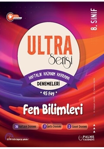 Palme 8. Sınıf Ultra Serisi Lgs Fen Bilimleri Denemeleri