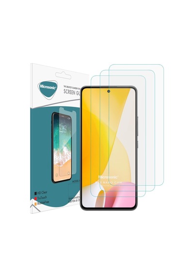 Microsonic Xiaomi Mi 12 Lite Screen Protector Nano Glass Cam Ekran Koruyucu 3 Lü Paket