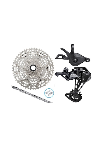 Shimano Xt/slx/deore 1x12-speed Upgrade Kit 10-51 Göstergesiz Kelepçeli Siyah