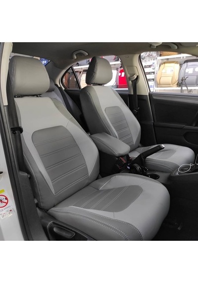 Volkswagen Jetta Highline Araca Özel Deri Oto Koltuk Kılıfı (455512259)