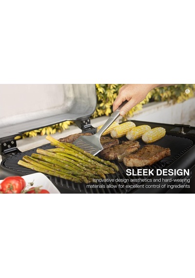 Barbekü Alet Seti - 3'lü Paket, Fırçalanmış Paslanmaz Çelik Maşa, Spatula Ve Çatal, Yumuşak Saplı Ve Deri Kayışlı, Düz Üst Izgara, Kömür Ve Gazlı Izgara, Barbekü Barbekü Alet Seti - 3'lü Paket, Fırçalanmış Paslanmaz Çelik Maşa, Spatula Ve Çatal, Yumuşak Saplı Ve Deri Kayışlı, Düz Üst Izgara, Kömür Ve Gazlı Izgara, Barbekü