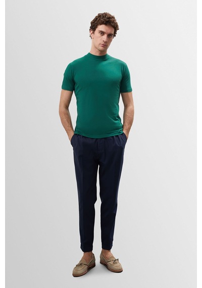 Antioch Slim Fit Basic T-shirt Yeşil