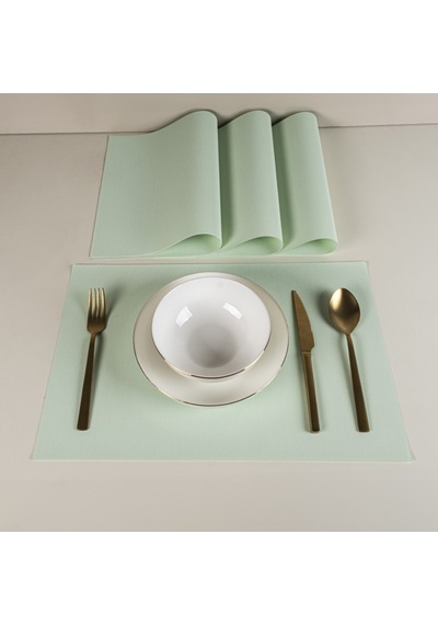 Maxstyle Harmony Moss 4 Parça Amerikan Servis Seti 30x45 Cm Renkli