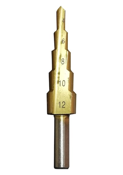 Kademeli Matkap Ucu 4-12 MM Titanyum Kaplı
