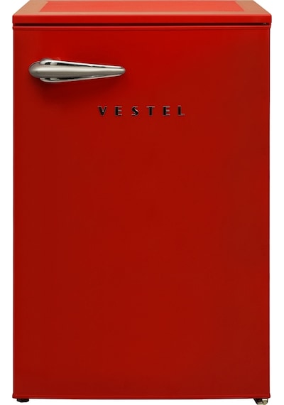 Vestel RETRO SB14311 121 L Statik Buzdolabı Kırmızı