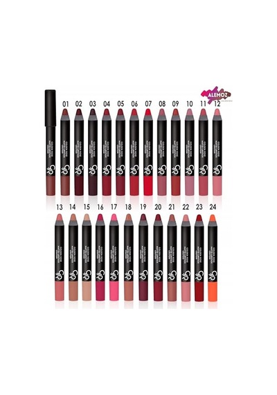 Matte Lipstick Crayon No: 18 - Besleyici Nemlendirici Mat Kalem Ruj 00
