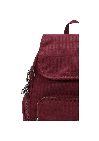 City Zip S Küçük Boy Sırt Çantası Bordo
