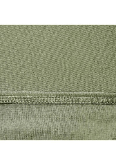 Soft Tek Kişilik Lastikli Çarşaf - Yeşil - 100x200 Cm Renkli