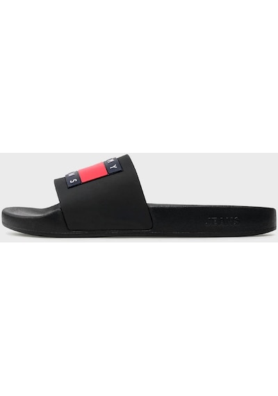 Tommy Jeans Erkek Terlik Em0em01191 Bds Siyah