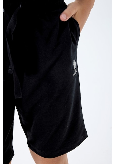 U.s. Polo Assn. Erkek Çocuk Siyah Bermuda Takım 5274-49806 Siyah