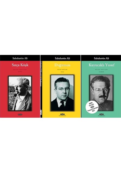 Sırça Köşk + Değirmen + Kuyucaklı Yusuf 3 'lü Set Sabahattin Ali Yapı Kredi Yayınları
