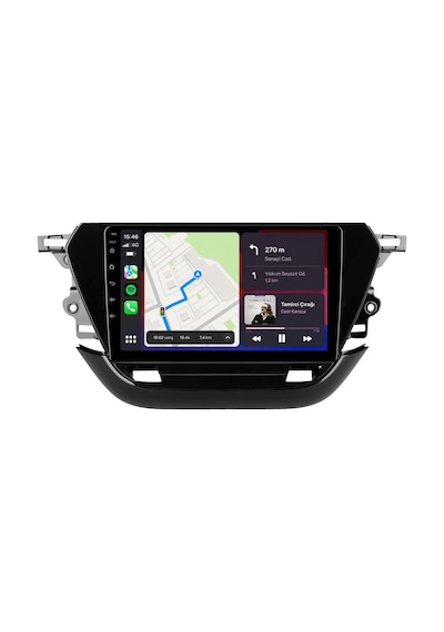 Opel Corsa 2020-2024 Android Multimedya Carplay Android Auto Navigasyon Kameralı 8gb Ram 128gb 9"