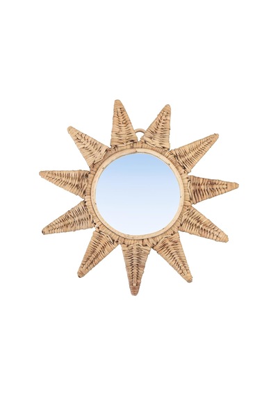 Güneş Çocuk Odası Duvar Aynası 37cm &