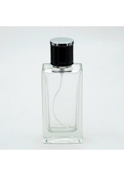 Parfüm Şişesi 50 Ml 5 Adet Şeffaf Dikdörtgen Model Kolay Kapama Parfüm Şişesi 50 Ml 5 Adet Şeffaf Dikdörtgen Model Kolay Kapama