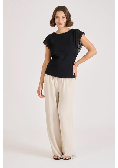 Fashion Friends Bayan Bluz 25y1203k1 Siyah Siyah