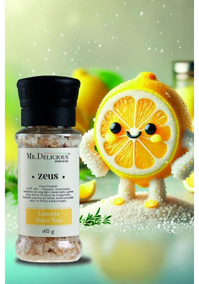 Limonlu Deniz Tuzu Zeus 165g