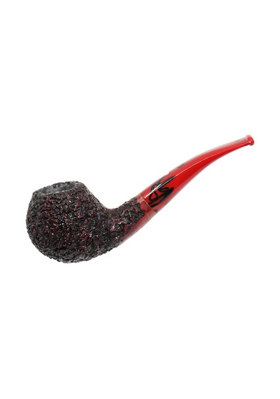 Mastro Geppetto Rusticato 9mm. Filtreli Akrilik Saplı Pipo 431305