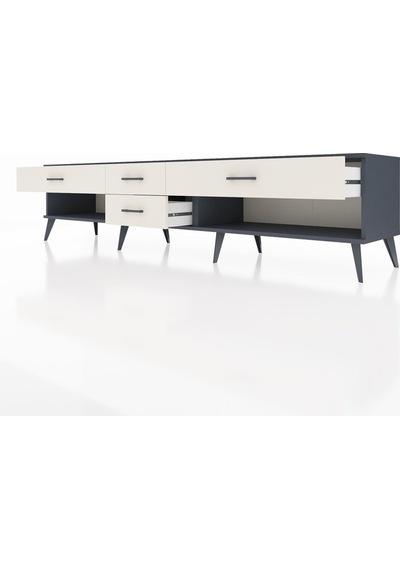 Hyperion Tv Ünitesi 4 Çekmeceli 220x44x51 Antrasit-çam/aytaşı Atlas Çam/aytası - Antrasıt Hyperion Tv Ünitesi 4 Çekmeceli 220x44x51 Antrasit-çam/aytaşı Atlas Çam/aytası - Antrasıt