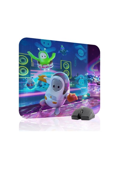 Fall Guys Kaymaz Dikişli Kauçuk Oyuncu Mousepad V1 - 48x40 Xl Gaming Mouse Pad Fare Altlığı