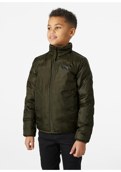 Helly Hansen Jr Marka Çift Taraflı Giyilebilir Dolgulu Insulator Mont Yeşil