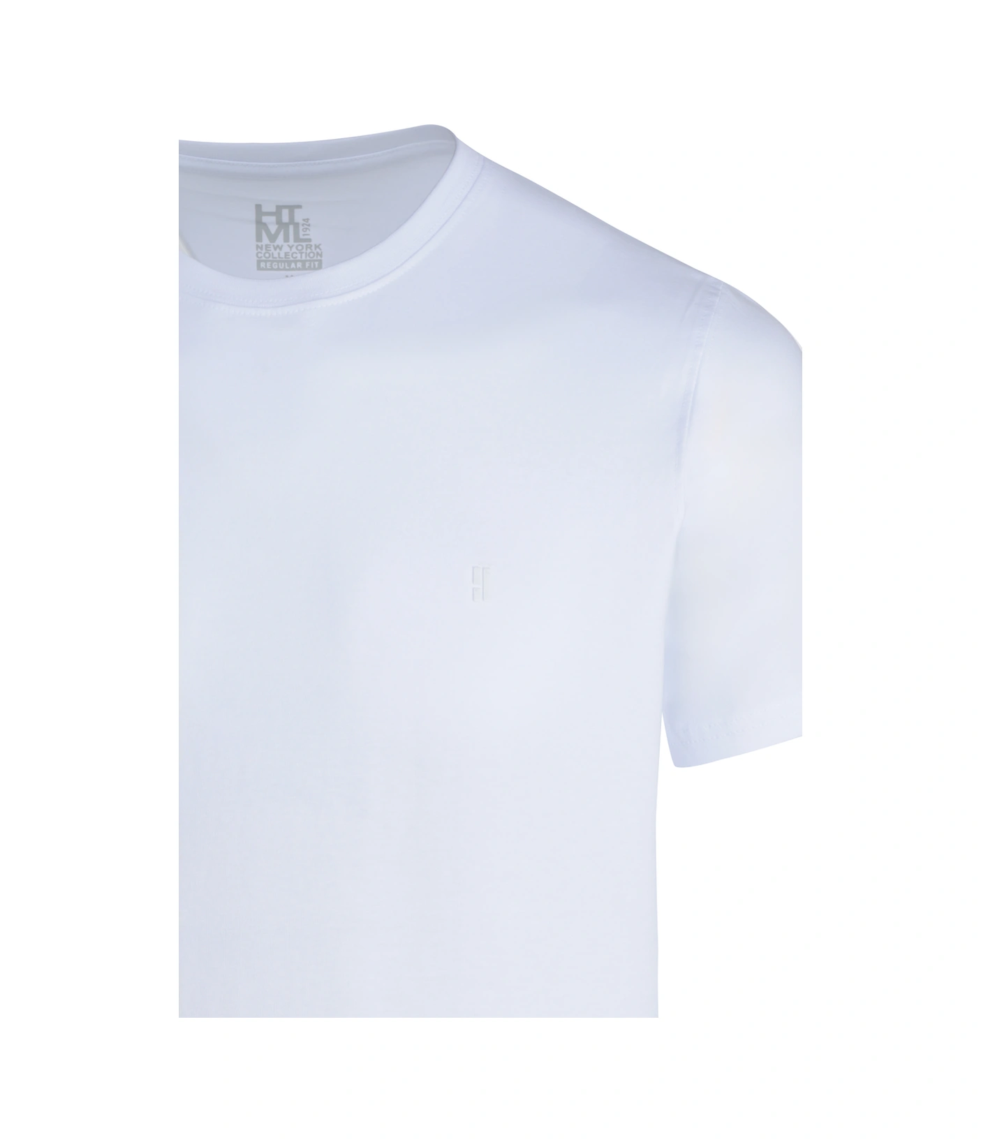Hatemoğlu Beyaz Regular Fit Bisiklet Yaka Pamuklu Tişört 350501 Hatemoğlu Beyaz Regular Fit Bisiklet Yaka Pamuklu Tişört 350501