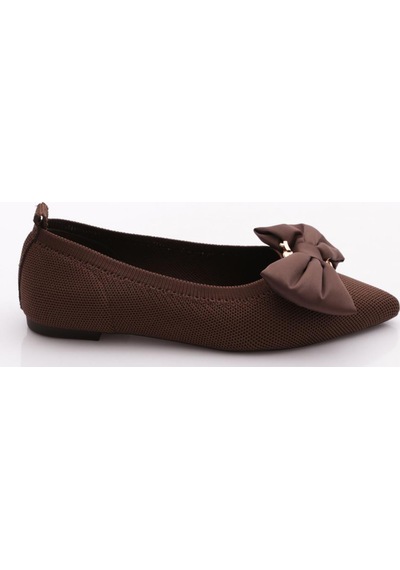 Dgn Pm386-k4206 Kadin Babet Kahve Triko
