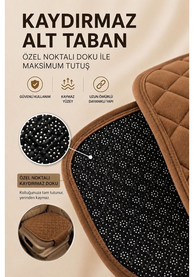Araç İçi Soft-kaymaz Taban Cepli Terletmez Araç Oto Minder Seti 85544542