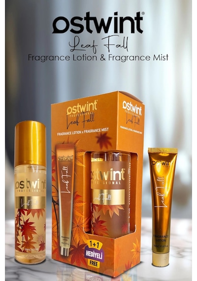 Ostwint Leaf Fall Vücut Spreyi 200ml & Vücut Kremi 50ml Set - Sonbahar Esintisi Ve Oud Parfüm Kokusu