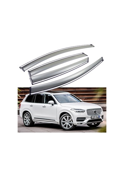 Xc90 2015+ Kromlu Cam Rüzgarlığı İthal