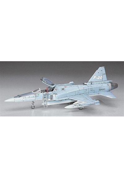 Hasegawa B3 233 1/72 Ölçek, F-20 Tigershark, Savaş Uçağı Plastik Model Kiti-48752