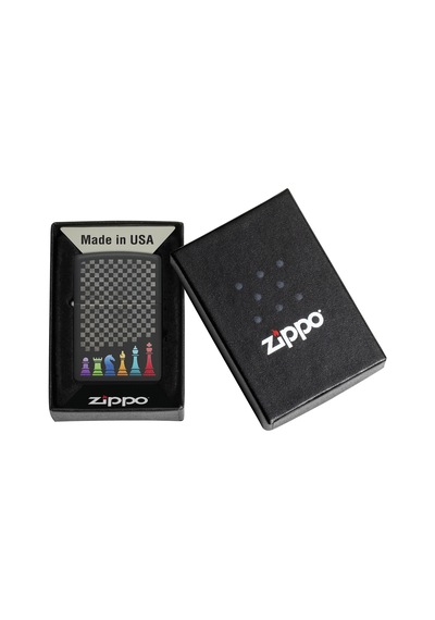 Zippo Çakmak 48662 Chess Pieces Design