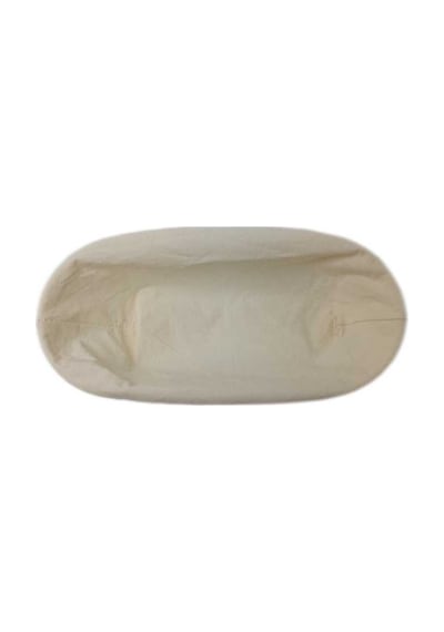 Hamur Mayalama Sepeti Bezi Oval 30 Cm Gümüş