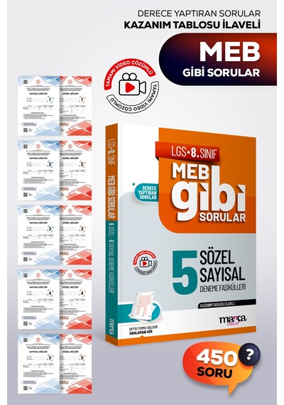 2026 Lgs Meb Gibi Sorular 5 Deneme Tamamı Video Çözümlü