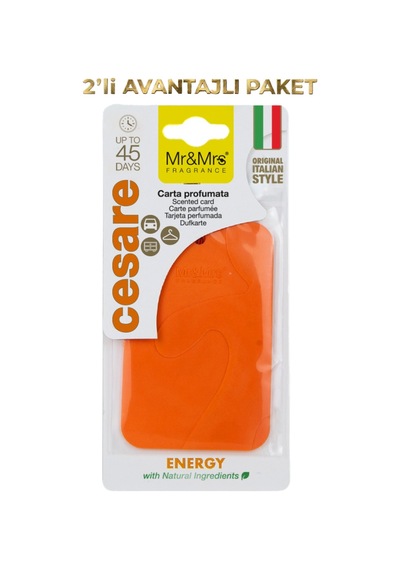Cesare Kart - Oto Araç Kokusu, Asma Kart Kokusu - Energy