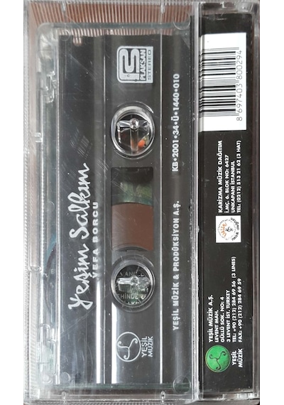 Plak Değildir Kaset Tir Yeşim Salkım Vefa Borcu Kaset