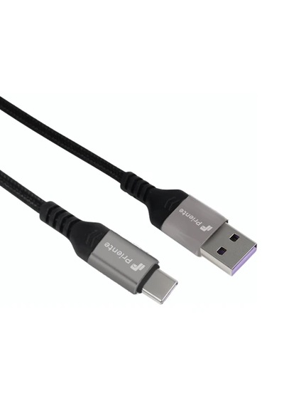 Priente Pd40ca 40w Örgülü Type-c To Usb-a Hızlı Data/şarj Kablosu 1.5 Metre Priente Türkiye li
