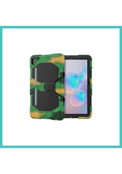 Ny Joy Samsung Galaxy T500 Tab A7 10.4 Kılıf Griffin Tablet Kapak - Kamuflaj Nyjoybz