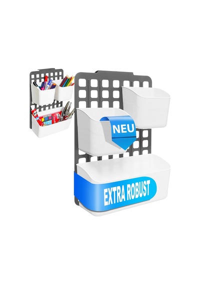 Decobella 50842 Seviye Ayarlanabilir Düzenleyici 1 Geniş/ 2 Dar , Antrasit Diğer
