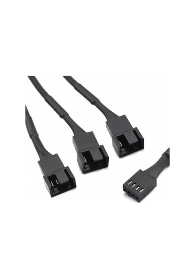 4 Pin 3Lü Fan Çoklayıcı Fan Splitter Fan Çoğaltıcı 4Pin 3 Pin
