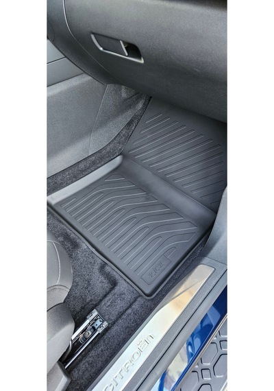 Citroen C5 Aircross Havuzlu Paspas Siyah 2019 2020 2021 2022 2023 2024 Kokusuz Yumuşak
