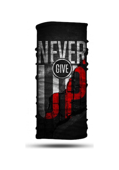 Dair Never Give Up Motosiklet Bandana Boyunluk Outdoor Balaklava
