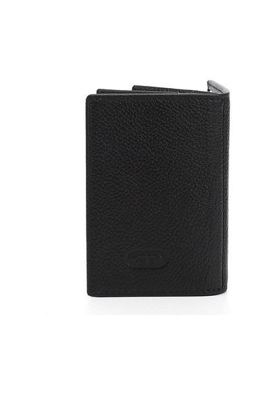 Gönderi(R) Gönderir Siyah Gön Hakiki Deri Unisex Kartlık 06205 Siyah