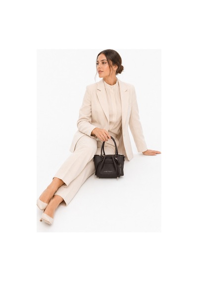 Just Polo Kadın Günlük Veya Özel Kullanıma Uygun Ayarlanabilir Askılı Şık El & Omuz Çantası Tote Bag Kahverengi
