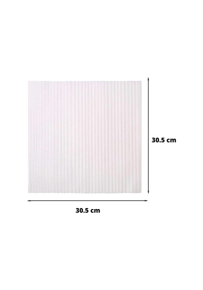 Dnt Company 50 Adet Ambalaj Malzemesi 305 X 305 Mm/kalınlık 2 Mm Hava Kabarcıklı Folyo Taşınma Kartonları Köpük Diğer