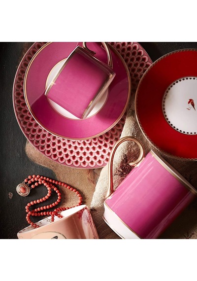 Pembe Porselen Kupa 250 Ml
