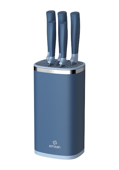 Emsan Royal German Steel Bıçak Seti Mavi