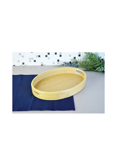 Paçi Bambu Oval Derin Tepsi 36x26 Cm