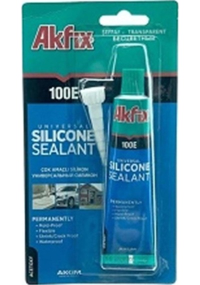 100e Sa111 Tüp Silikon Şeffaf 50 Ml